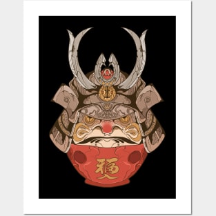 Lucky Daruma Posters and Art
